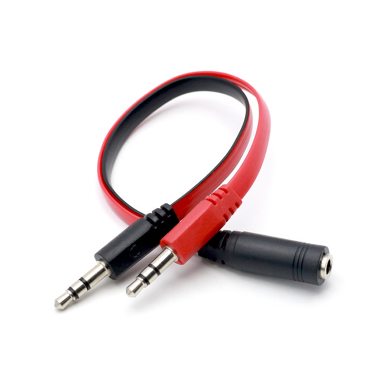 Earphone Splitter Jack - 3.5mm 1 Female to 2 male