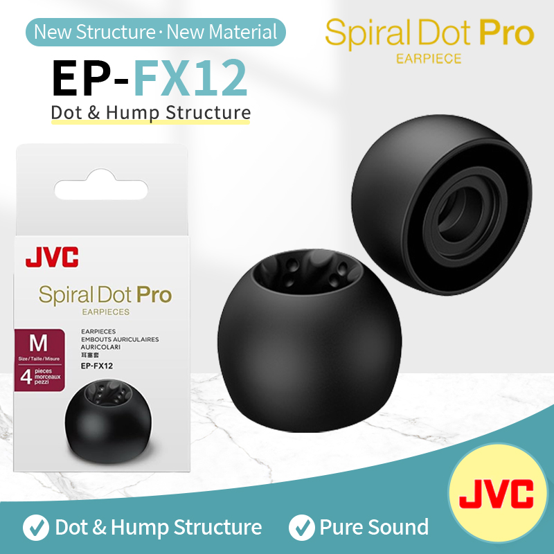 In Ear Monitor Iem - JVC EP FX12 Spiral Dot Pro