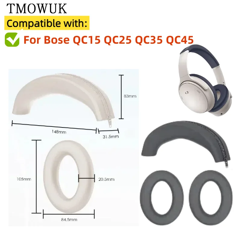 For Bose QC15 QC25 QC35 QC45 E - Bose Headphone Qc45 recension och pris