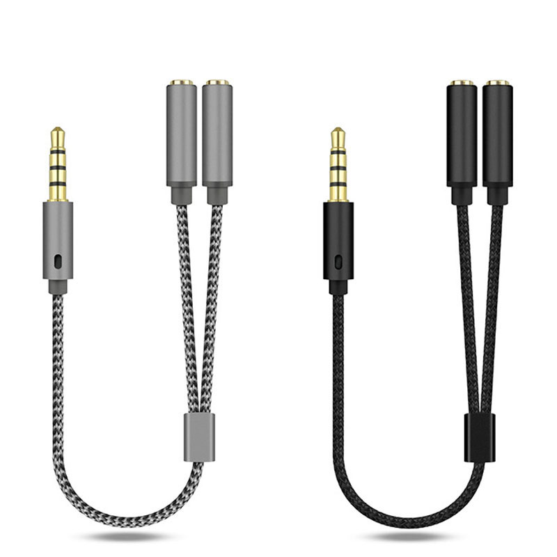 1PCS 3.5mm Audio Splitter Y Ja - Earphone Splitter Jack recension och pris