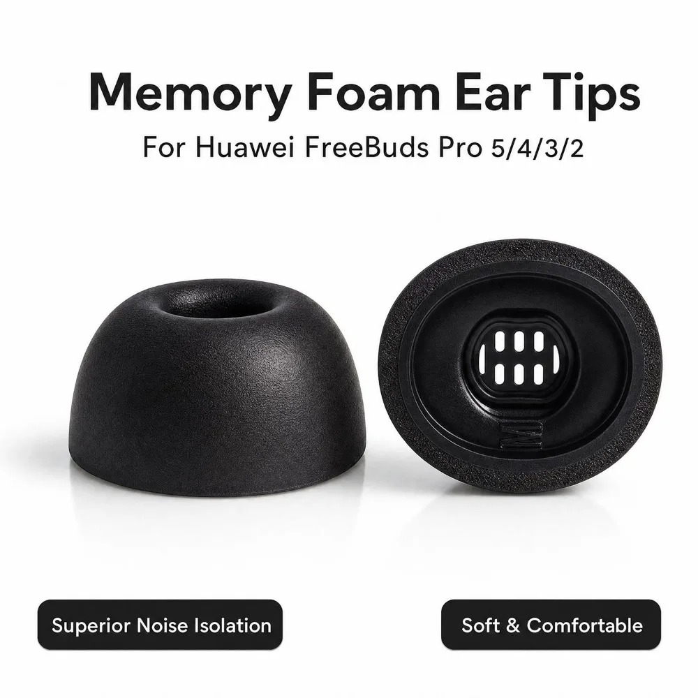 Silicone Memory Foam Cushion R - Earphone Foam Tip recension och pris