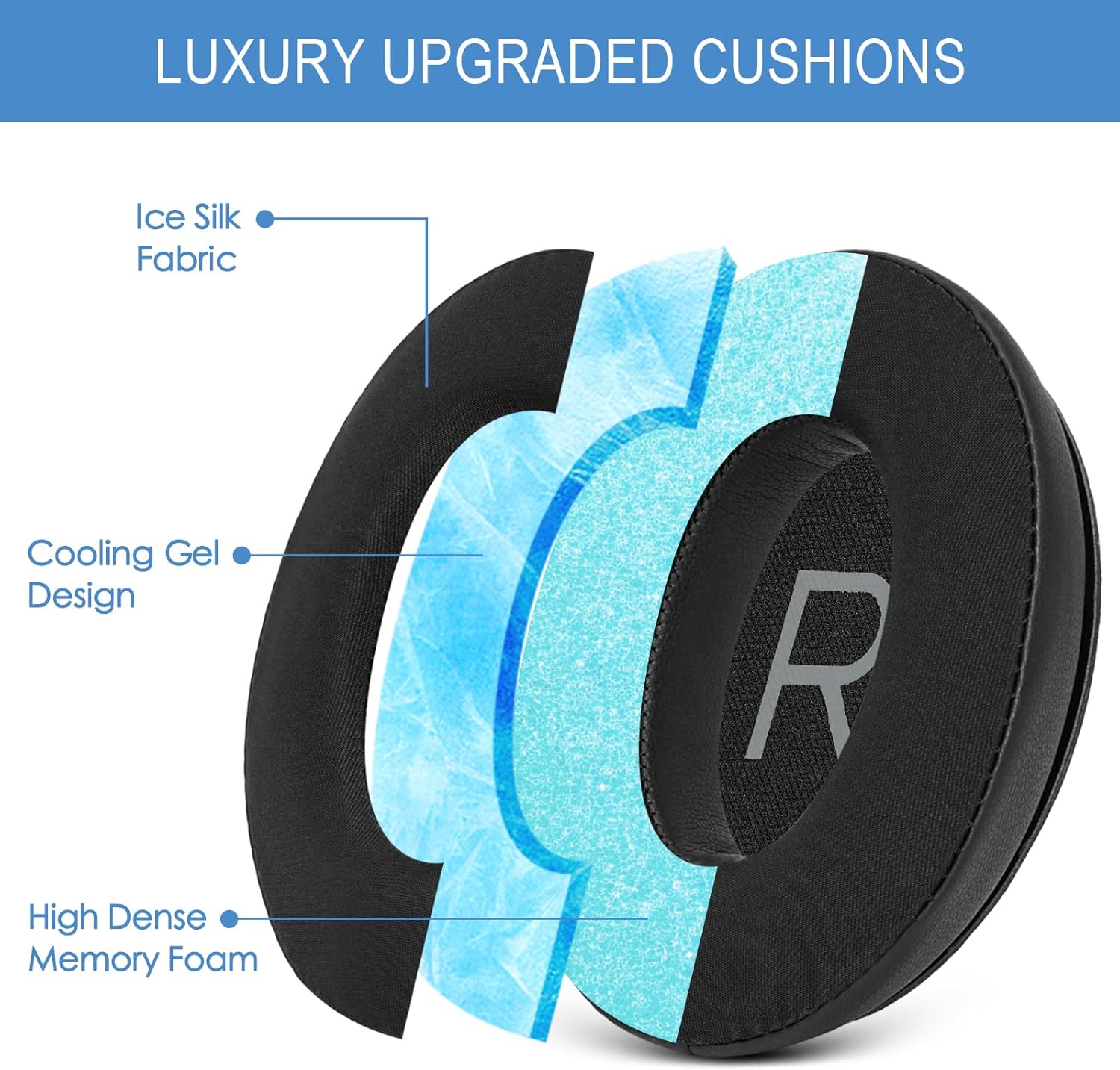 Cooling Gel Replacement Earpad - Bose Headphone Qc45 recension och pris