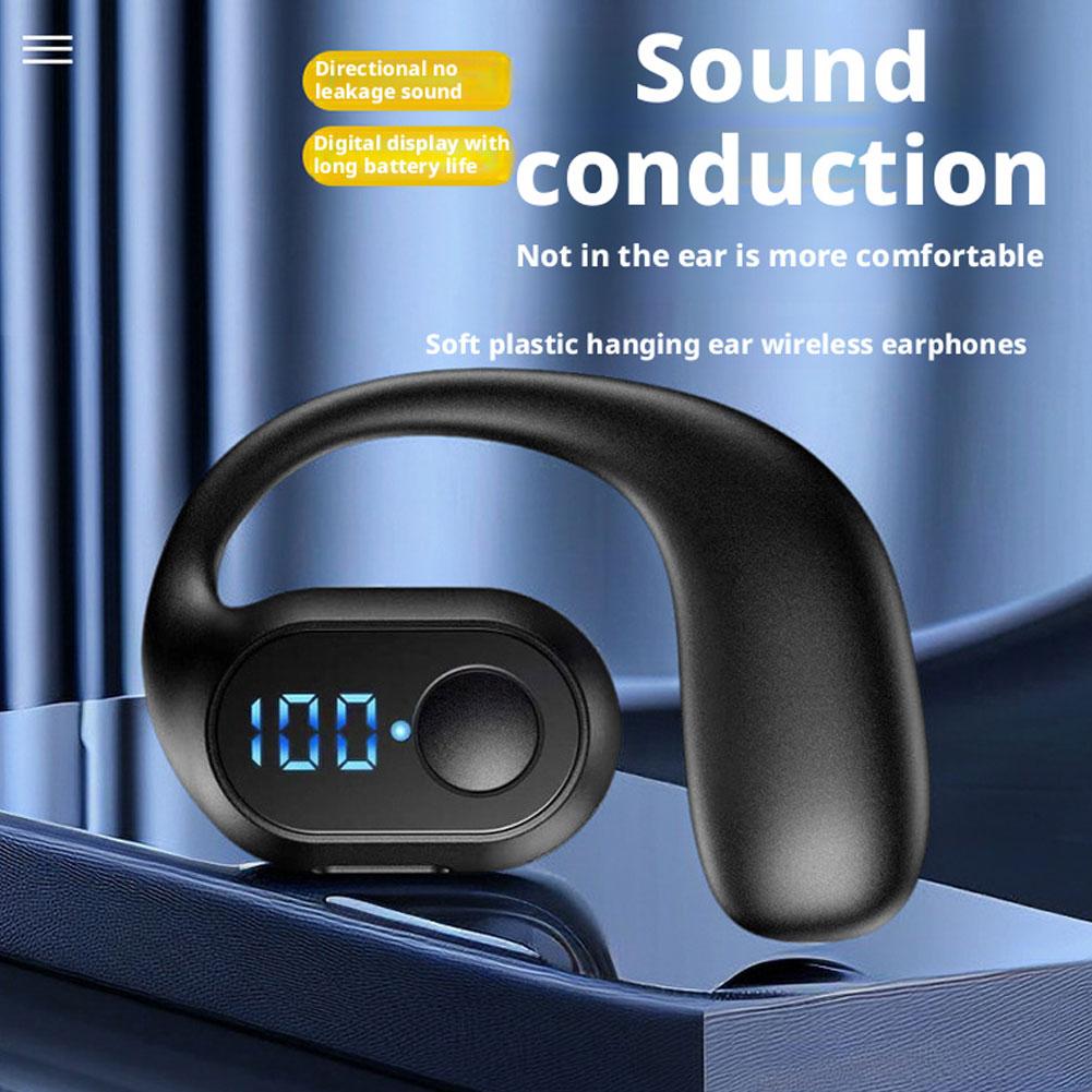 LED Display Wireless Bluetooth - Sports Earphone Hook recension och pris
