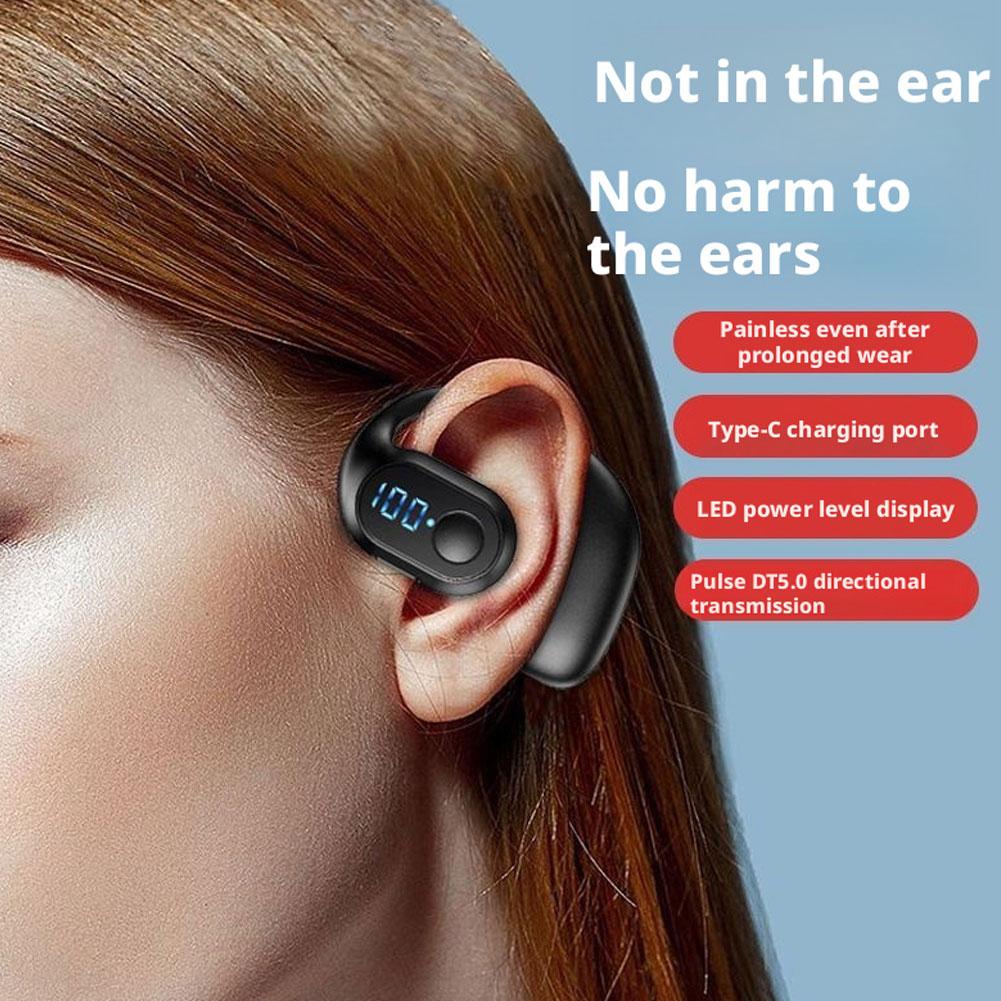 LED Display Wireless Bluetooth - Sports Earphone Hook recension och pris