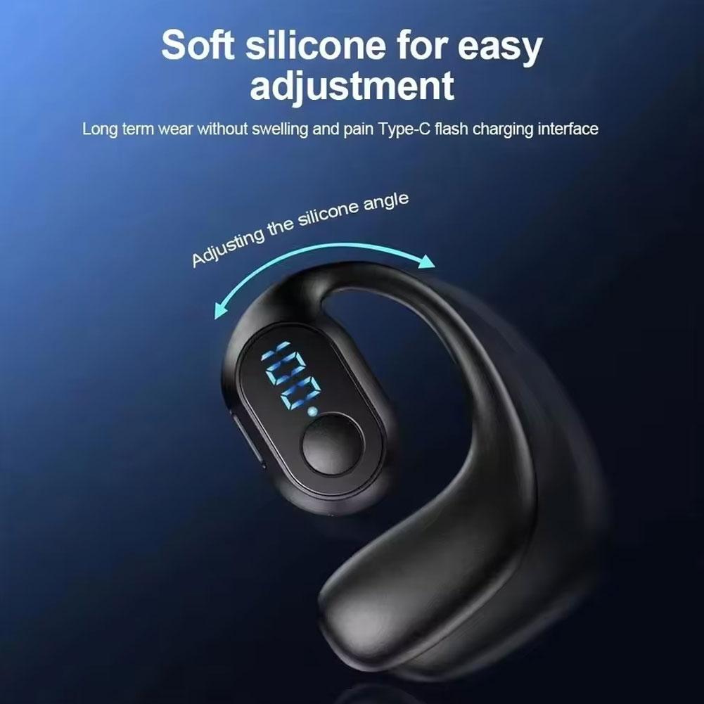 LED Display Wireless Bluetooth - Sports Earphone Hook recension och pris