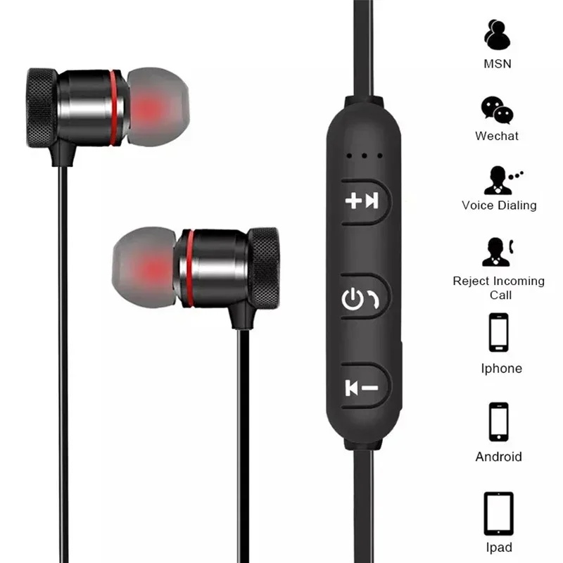 1-4Pcs Wireless Bluetooth Head - Bluetooth Headset On Ear recension och pris