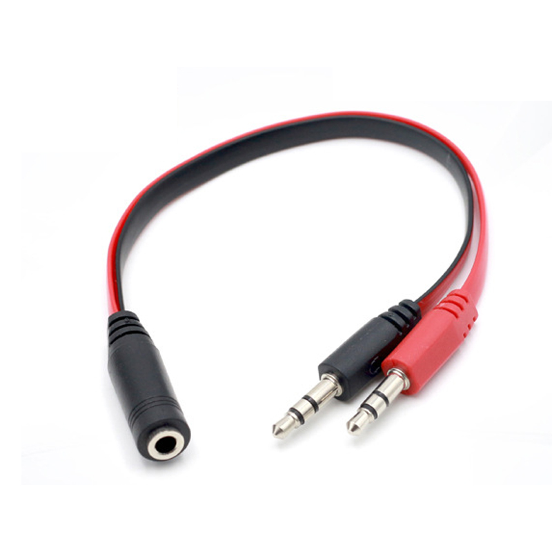 3.5mm 1 Female to 2 male AUX A - Earphone Splitter Jack recension och pris