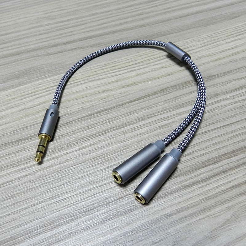 3.5mm Audio Splitter Y Jack 1  - Earphone Splitter Jack recension och pris