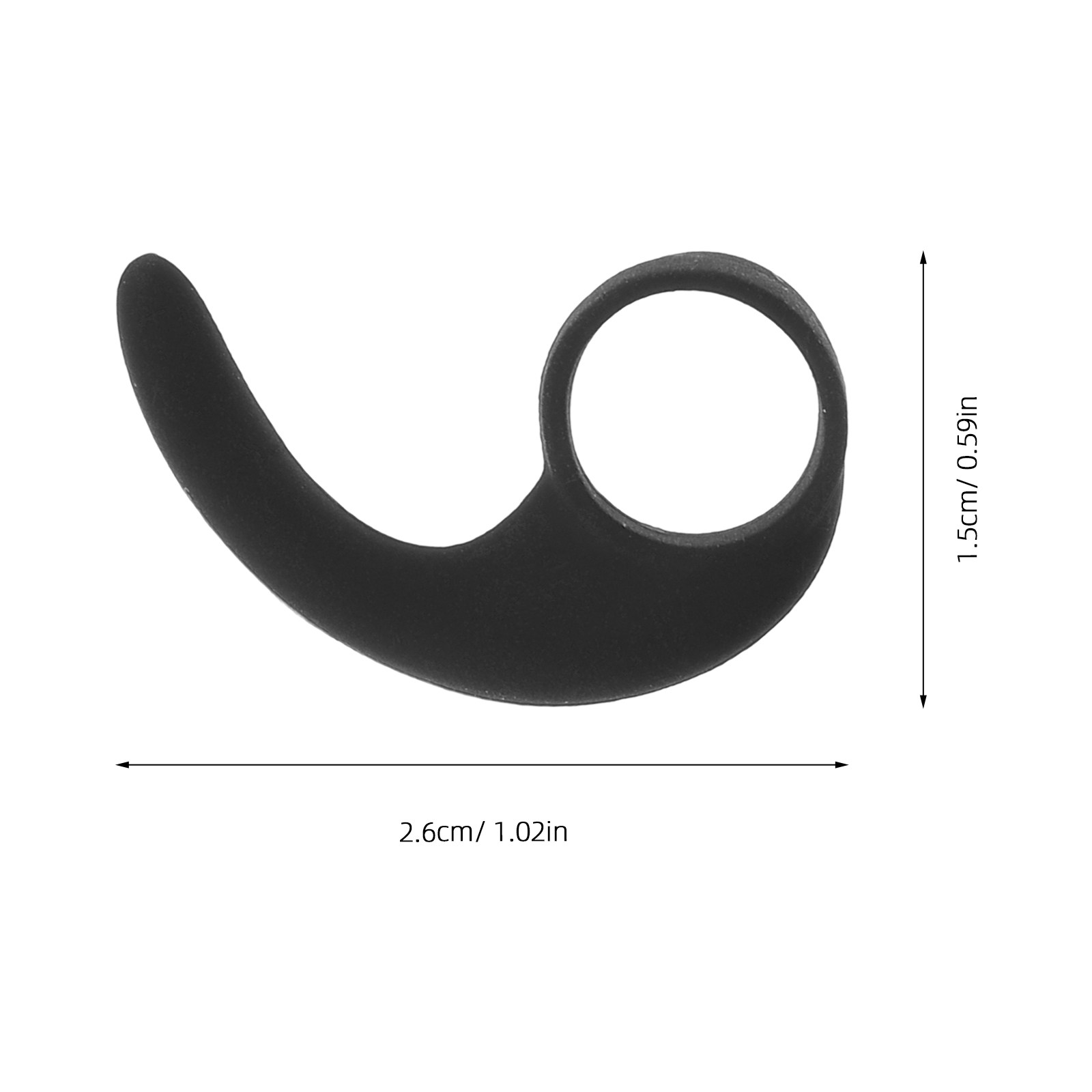 20Pcs Silicone Ear Hooks Sport - Sports Earphone Hook recension och pris