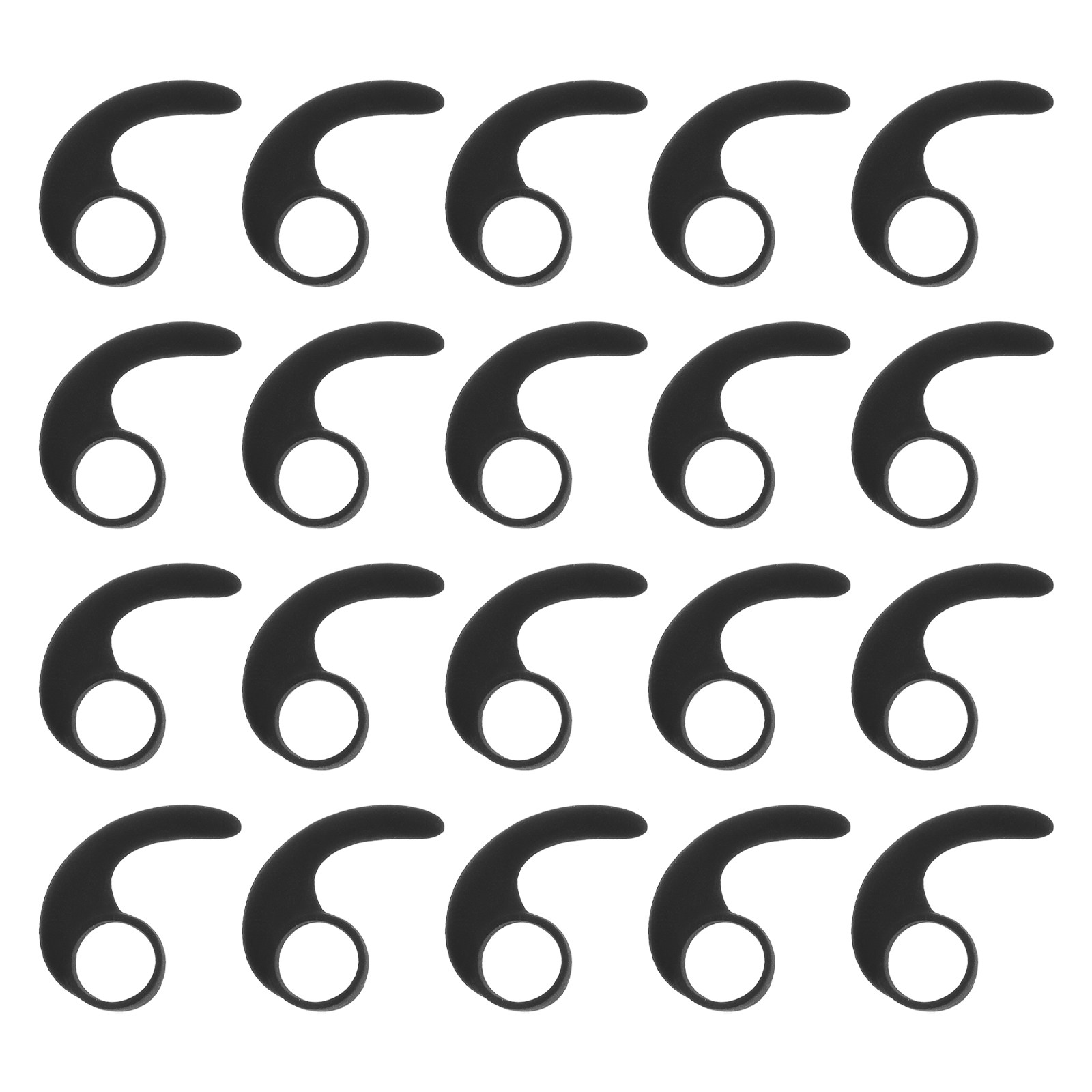 20Pcs Silicone Ear Hooks Sport - Sports Earphone Hook recension och pris