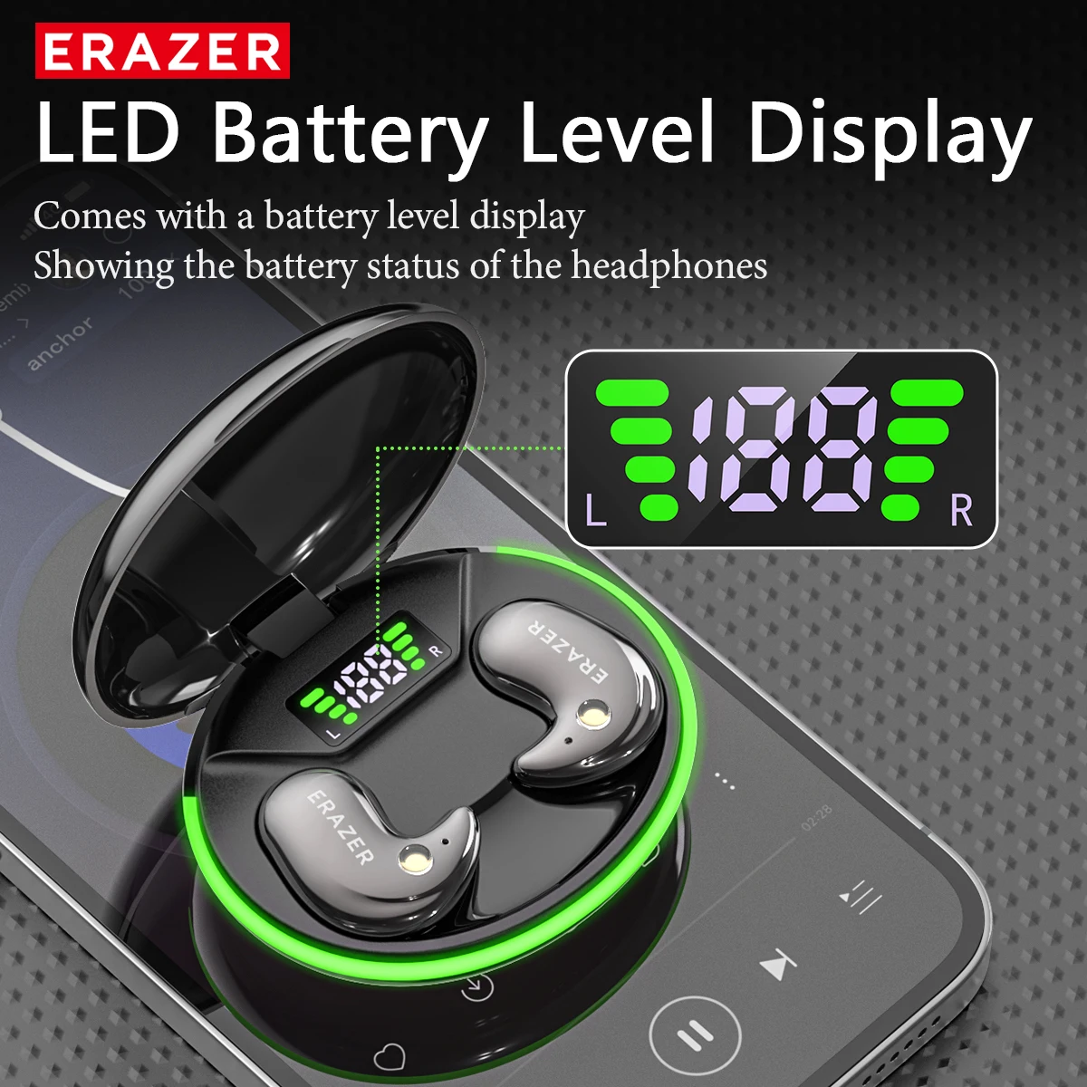 EARZER XF58 In-Ear Bluetooth H - Noise Cancelling Headphone recension och pris