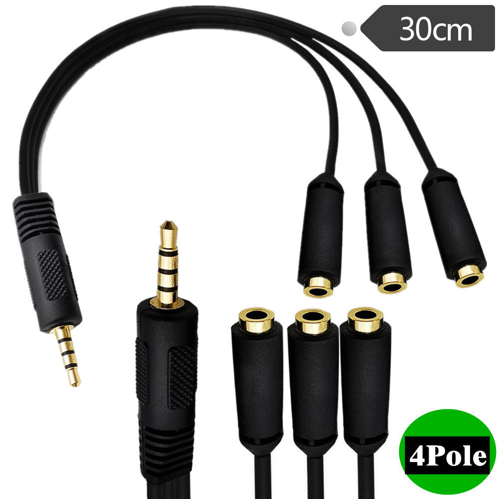 3.5mm Earpphone Spliter Audeo  - Earphone Splitter Jack recension och pris