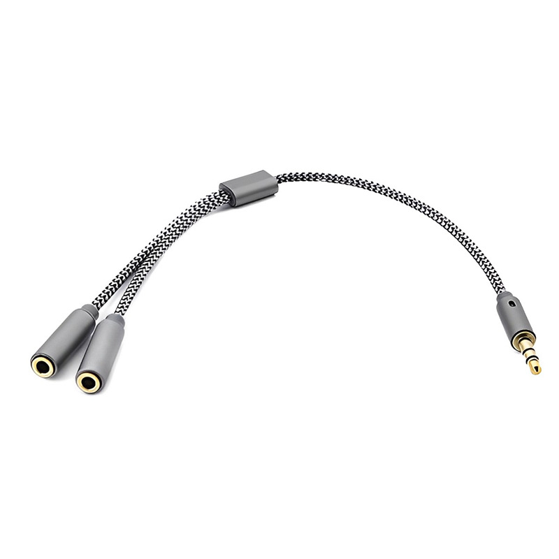 3.5mm Audio Splitter Y Jack 1  - Earphone Splitter Jack recension och pris